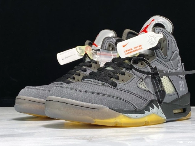 Rep Husky CT8480-001 x 5 Off-White Air Jordan Black 0706